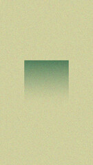 Minimalist abstract artwork featuring a soft green rectangle fading into a light grainy background. A simple yet modern design evoking calm, space, and subtle texture.