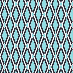 A repeating shapes pattern featuring a three-color gradient can be used for backgrounds, wallpapers, decorations, and more.
