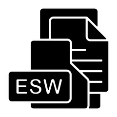 ESW Format Icon