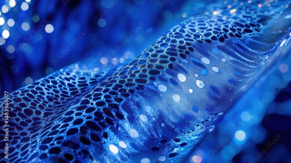 Poster underwater world: the intricate dance of light and shadow plays across the mesmerizing surface, a wo