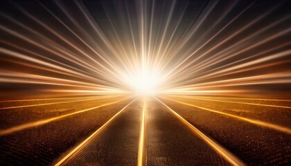 background with light