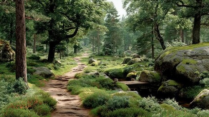 Fototapeta premium Forest path