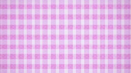 Pink and White Gingham Check Pattern Seamless Texture Background
