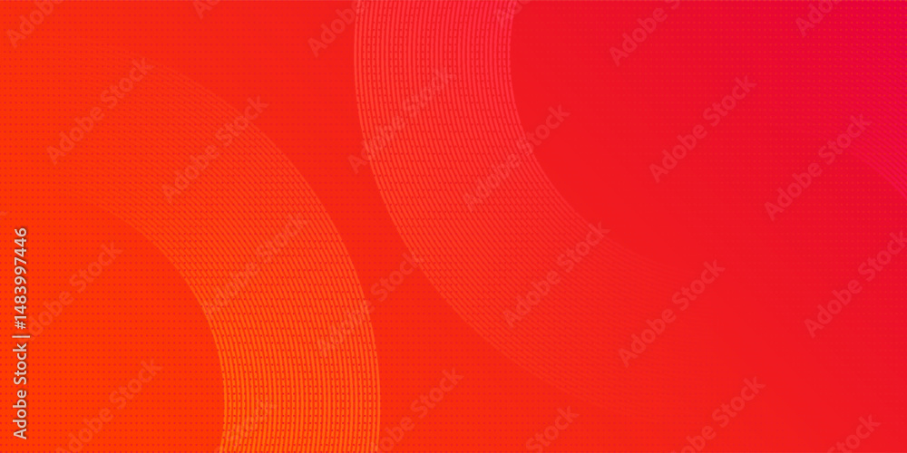 Poster dynamic abstract red gradient design with geometric shapes and texture. modern and creative trend de
