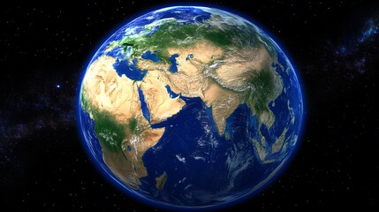 Stunning Earth From Space High Resolution Image