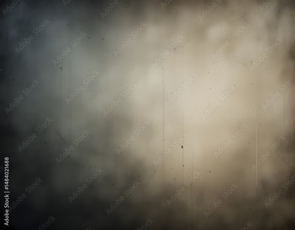 Poster gradient texture backdrop, abstract aged effect background, dark to light, warm tones, with scratche