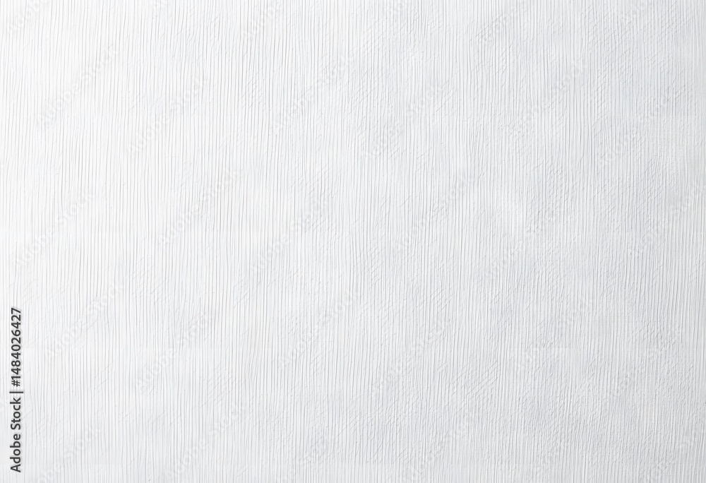 Poster Subtle Textured White Canvas Surface, Soft Fabric Design For Backgrounds. Clean Minimalist Style, Artistic Woven Pattern Texture. Neutral Backdrop, Suitable For Various Design Projects.