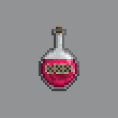 Bottle of venom, pixel art item