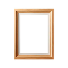 Light Wooden Frame Blank Picture Ready to Display,