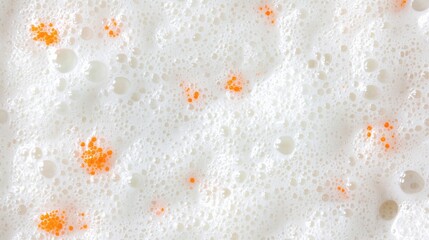 Effervescent Milky Texture with Vibrant Orange Accents A Captivating Dance of Light and Shadow