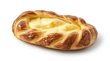 Delicious Pastry with Creamy Custard Filling