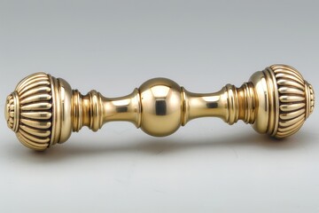 Elegant brass door handle  timeless design for interior and exterior durability and appeal