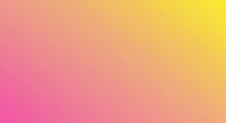 Vibrant blend of pink yellow gradient creates a modern soft background