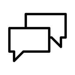 Naklejka premium Chat Messages