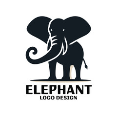 Fototapeta premium Elephant Vector Logo Design