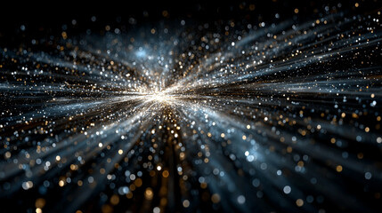 A digital cyberspace tunnel, rendered in 3D with a sci-fi concept, showcasing a futuristic, glowing pathway through a virtual world. The tunnel evokes a sense of advanced technology and digital explor