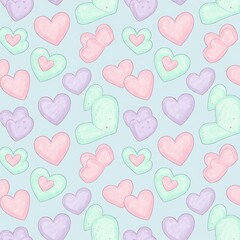 Pastel Heartfall