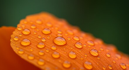 Dew-Kissed Poppy: A Macro Embrace