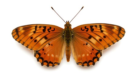 Naklejka premium Amber Wings of Autumn's Grace