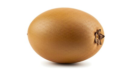 Ripe Sapodilla Fruit: Close-up Studio Shot