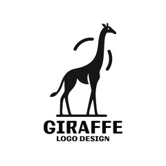 Fototapeta premium Giraffe Vector Logo Design