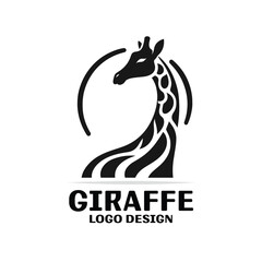 Giraffe Vector Logo Design