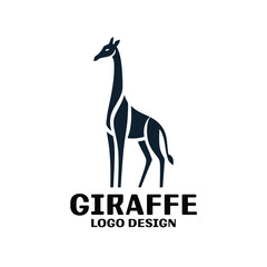 Giraffe Vector Logo Design