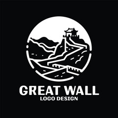 Great Wall Vector Logo Design