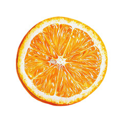 vibrant orange with textured, bumpy surface

