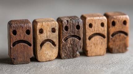 Iconic representation of categorizing outcomes based on success and partial results for group analysis and evaluation