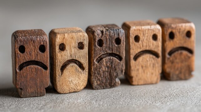 Iconic representation of categorizing outcomes based on success and partial results for group analysis and evaluation