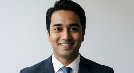 Smiling Businessman Headshot, Professional Portrait