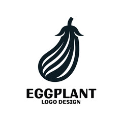 Eggplant Vector Logo Design