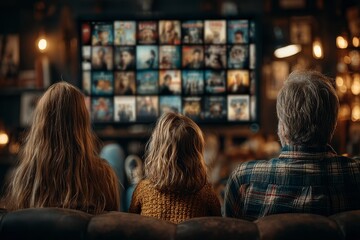 Family Movie Night  Cozy Home Entertainment  Streaming TV Shows