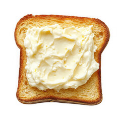Toasted bread with generous spread