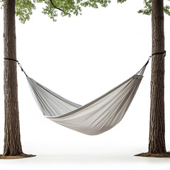 Lightweight hammock with tree straps