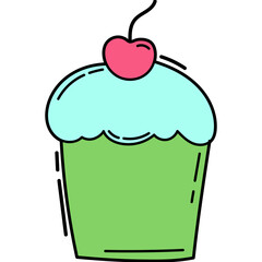 Birthday Doodle Element