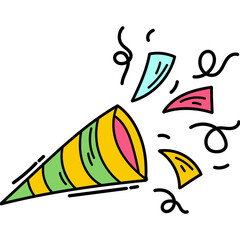 Birthday Doodle Element