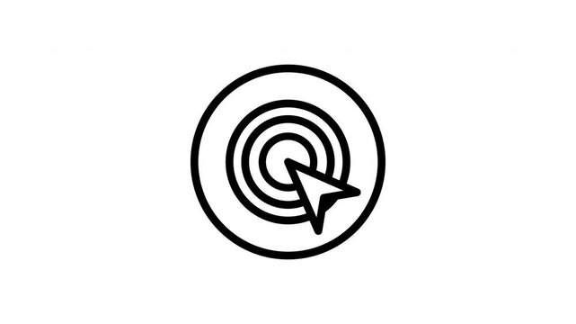 target animated icon