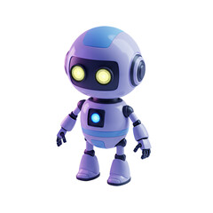 Adorable 3D Render of a Friendly Robot Character Design, Futuristic Technology, Artificial Intelligence, Cute Bot, Digital Art,  Innovation,  Robotics, Virtual World