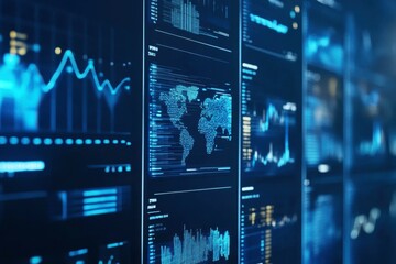 data and infographic of the world