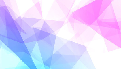 Obraz premium Abstract Geometric Pastel Design: Pink, Blue, and Purple
