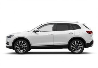 Arrangement of whole, halved, and sliced pink grapefruits on white