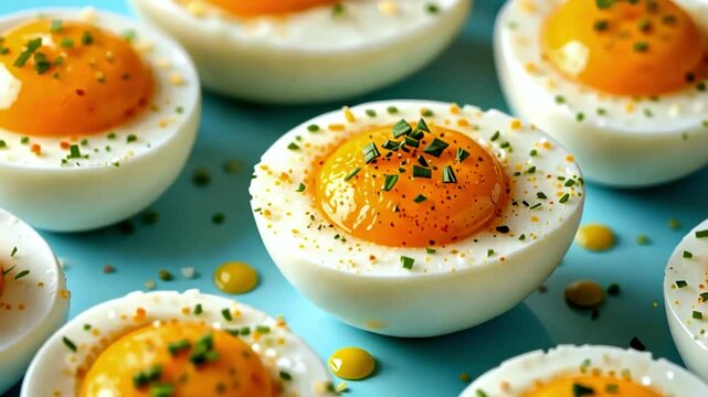 boiled eggs
