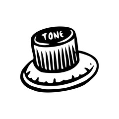 musical equipment tone dial