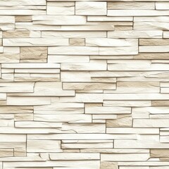 Cream and beige stone wall texture.  Rectangular stone pieces create a layered pattern