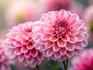 Fototapeta premium pink dahlia flower. flower, pink, dahlia, nature, chrysanthemum, isolated, plant, beauty, bloom, flora, closeup, summer, blossom, petal, macro, floral, flowers, garden, white, petals, beautiful, sprin