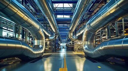 A detailed view of insulated PipeWorks installed in a technical setting.