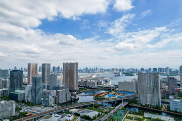 Minato city Tokyo Japan 4K