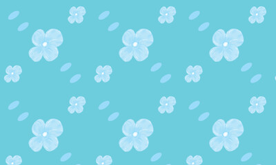 seamless pattern with flowers